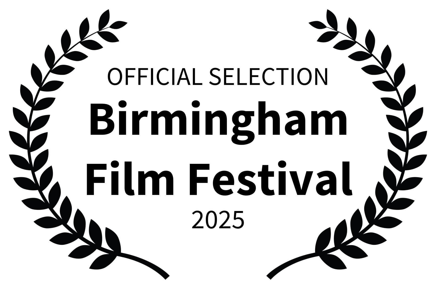 Official selection laurel for Birmingham Film Festival 2025